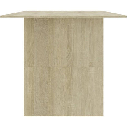 Esstisch Sonoma Eiche 180x90 cm – Rechteckiger Küchentisch