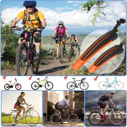 Fahrrad Schutzblech Set MTB/Rennrad 20-26 Zoll, Orange