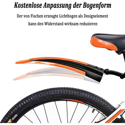 Fahrrad Schutzblech Set MTB/Rennrad 20-26 Zoll, Orange