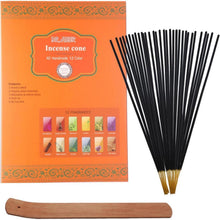 Räucherstäbchen Geschenkset 240 Sticks 12 Düfte Natur Räucherstäbchenhalter