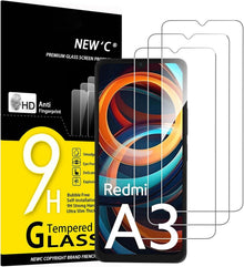 Displayschutzfolie aus Hartglas für Xiaomi Redmi A3 - 3er Set, 9H