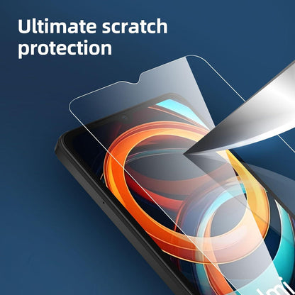3er Pack Displayschutzfolie Xiaomi Redmi A3 Hartglas 0,33mm 9H Schutz