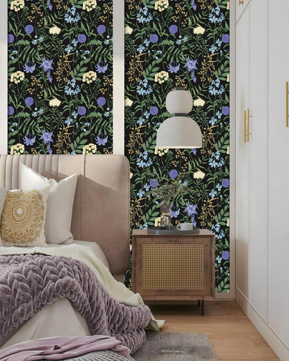 Selbstklebende Tapete Blume PVC Vinyl Wandfolie 0.4W x 10L m