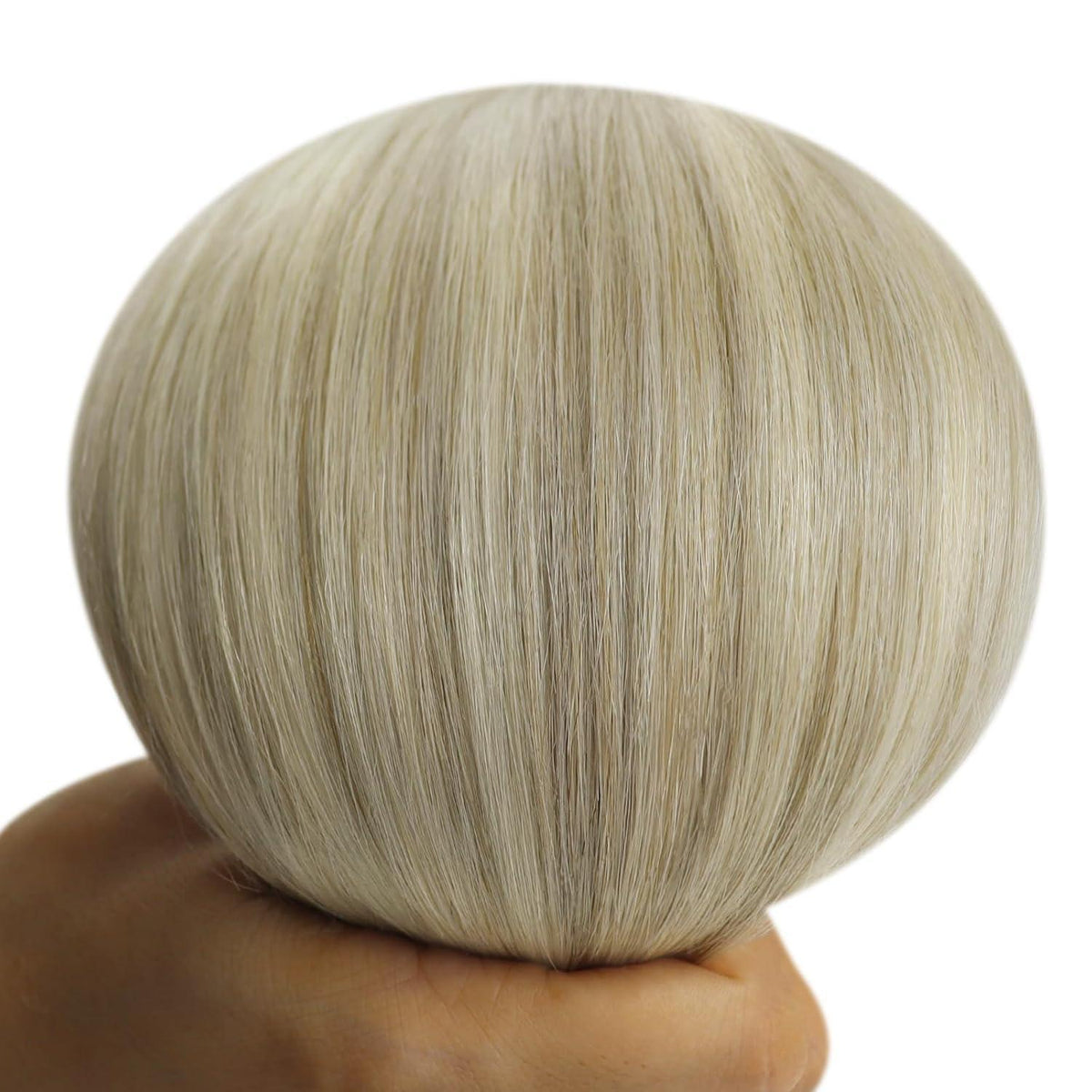 Blond Echthaar Tressen 55cm – Volumenspendend & Länger