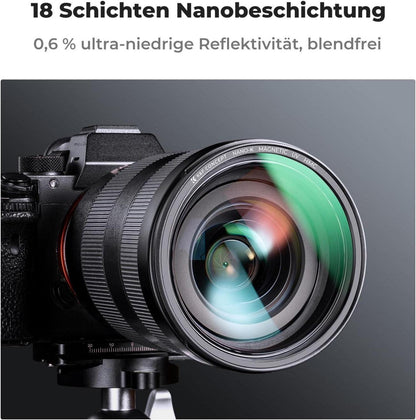 72mm UV Filter Magnetisches Optisches Glas Schutzfilter UV-Filter