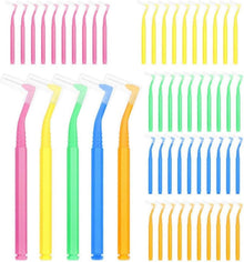 50er Set Interdentalbürsten 5 Größen Zahnspangen Reinigung