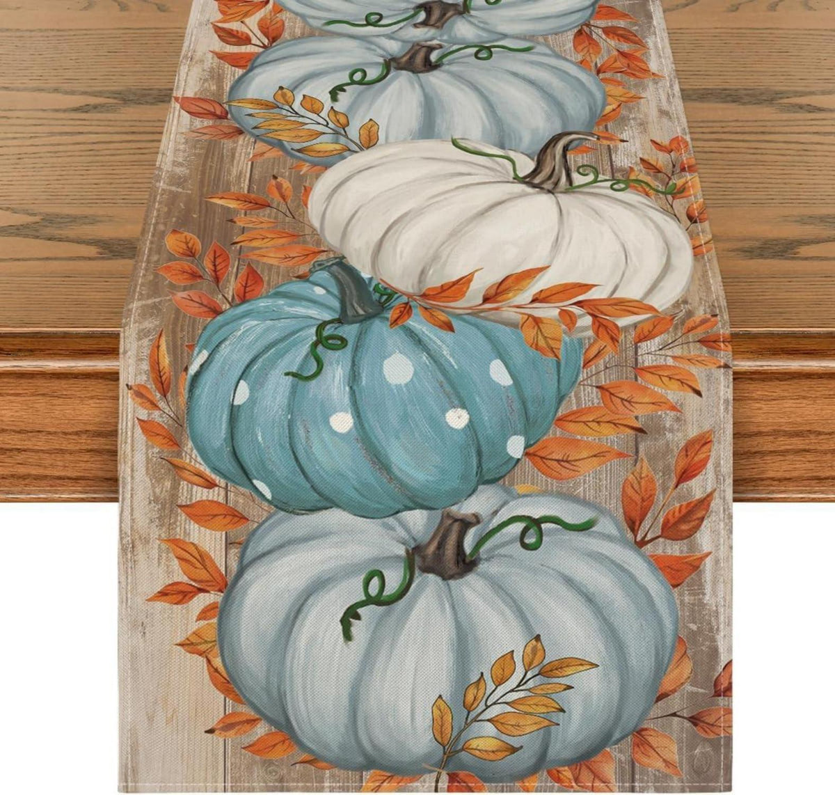 Artoid Mode Herbst Tischläufer Blau 40x100 cm