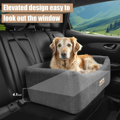Hunde Autositz erhöht für große Hunde & Reisen