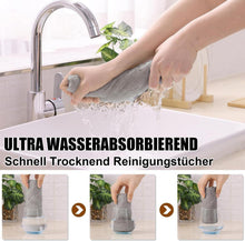 6er-Pack Mikrofasertücher 30x30 cm Waschbar Fusselfrei