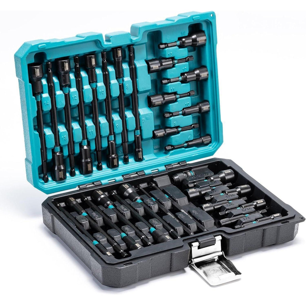 31-teiliges Magnet-Steckschlüssel-Set, 6 Zoll lang, mit Aufbewahrungsbox