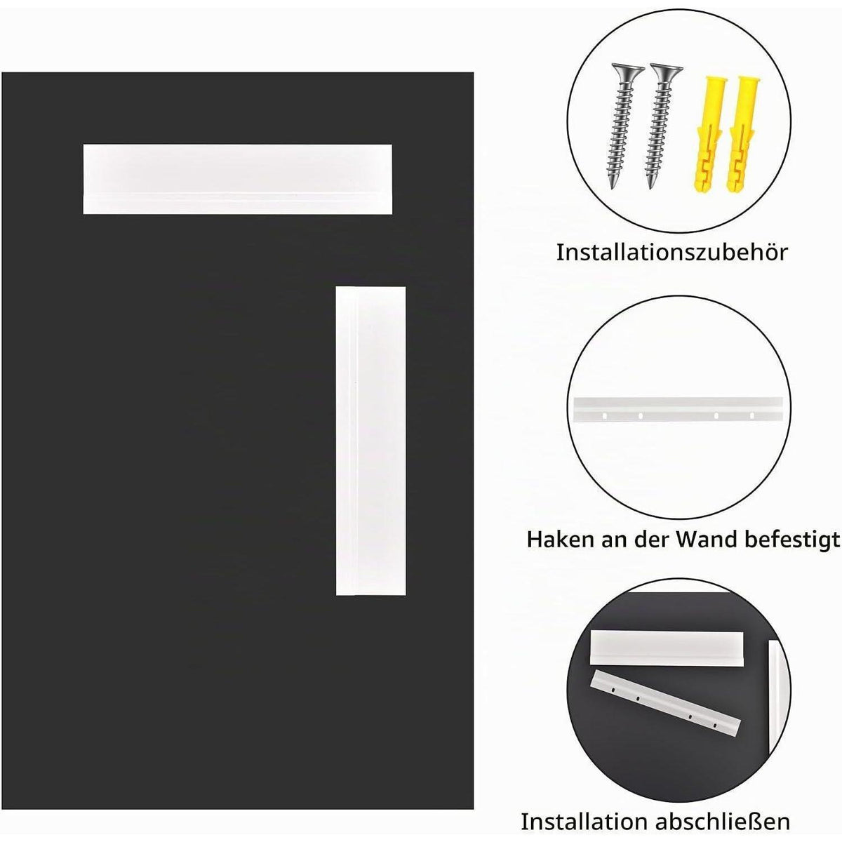 Rahmenloser Wandspiegel 70x50 cm – Modern & Sicherheitsglas