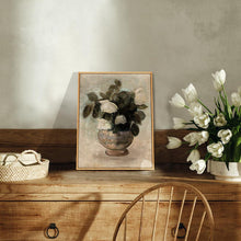 Vintage Leinwand Bilder mit Holzrahmen 20x25cm Wohnzimmer