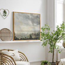 Vintage Leinwand Bilder mit Rahmen Holz 30x40 cm Wohnzimmer
