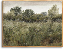 Vintage Leinwand Bild mit Holzrahmen 30x40 cm Natur Landschaft