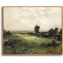 Vintage Leinwandbild mit Holzrahmen – Wildnis Landschaft 60x90 cm