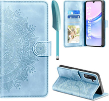 Lederhülle Samsung Galaxy A15 5G Wallet Case mit Kartenfach