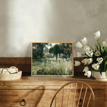 Vintage Leinwand Bilder 20x25 cm mit Holzrahmen für