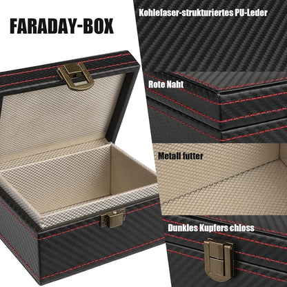 Autoschlüssel Faraday Box – Anti-Diebstahl Schutzbox für Schlüssel
