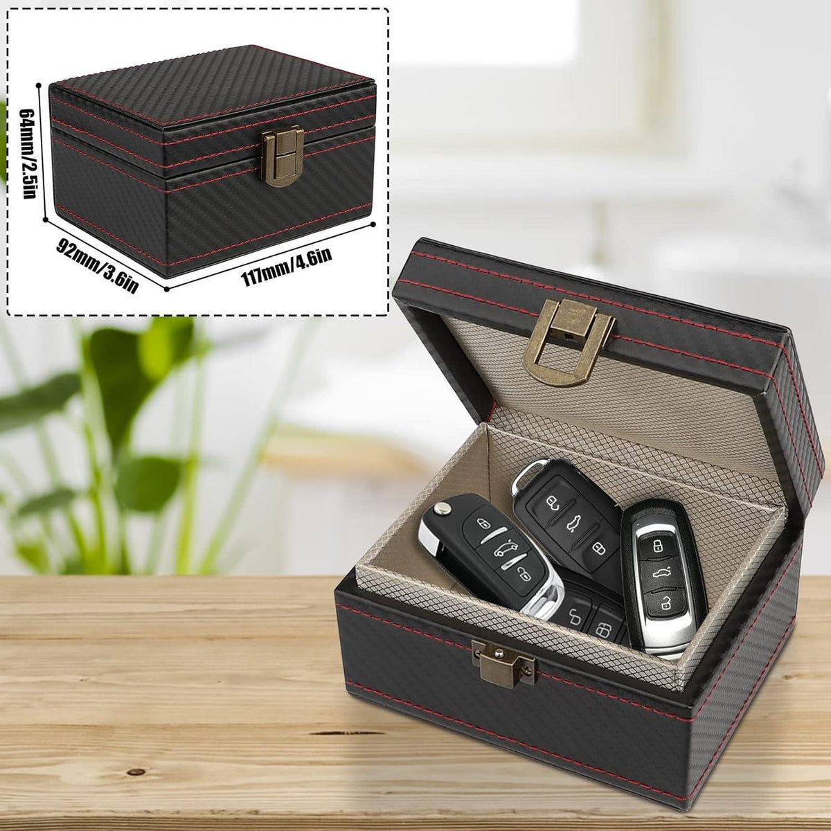 Autoschlüssel Faraday Box – Anti-Diebstahl Schutzbox für Schlüssel