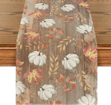 Herbst Tischläufer Orange Kürbisse 40x140 cm