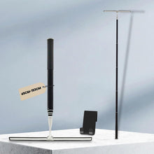Duschabzieher Set ohne Bohren 35cm-153cm einziehbar