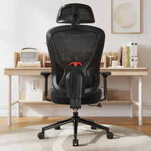 Hochklappbarer ergonomischer Schreibtischstuhl mit