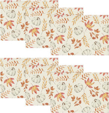 Artoid Mode Orange Herbst Platzsets 6er Set 30x45cm