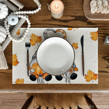 Artoid Mode Herbst Kürbisse Ahornblätter Platzsets 6er Set