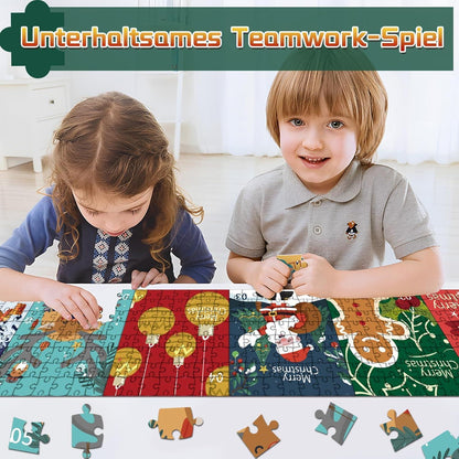 Adventskalender 2024 Puzzle 1008 Teile Weihnachts Jigsaw