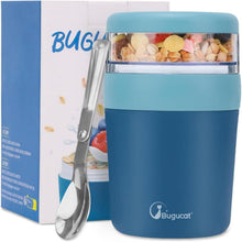 Bugucat Müslibecher to Go 650ml Lunchpot Joghurt Salat