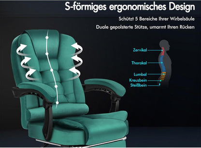 Ergonomischer Gaming-Bürostuhl mit