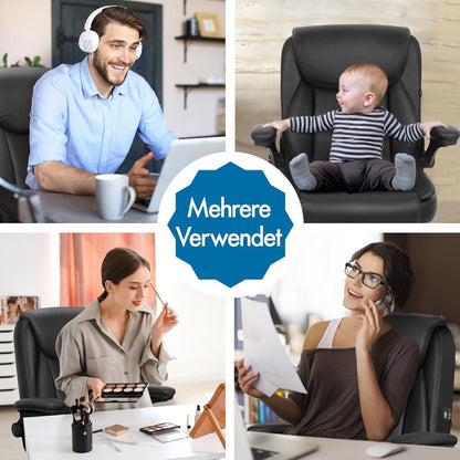 ALFORDSON Ergonomischer Massage Bürostuhl mit Armlehne 150kg