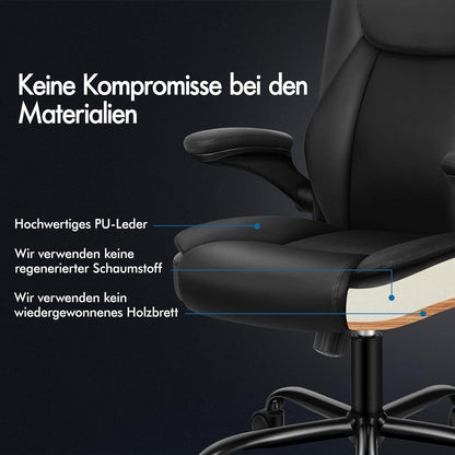 ALFORDSON Ergonomischer Massage Bürostuhl mit Armlehne 150kg