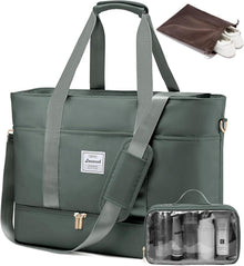 Weekender Reisetasche Damen mit Schuhfach und Kulturbeutel