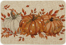 Herbst Fußmatte Kürbisse Ahornblätter Dekoration 40x60 cm