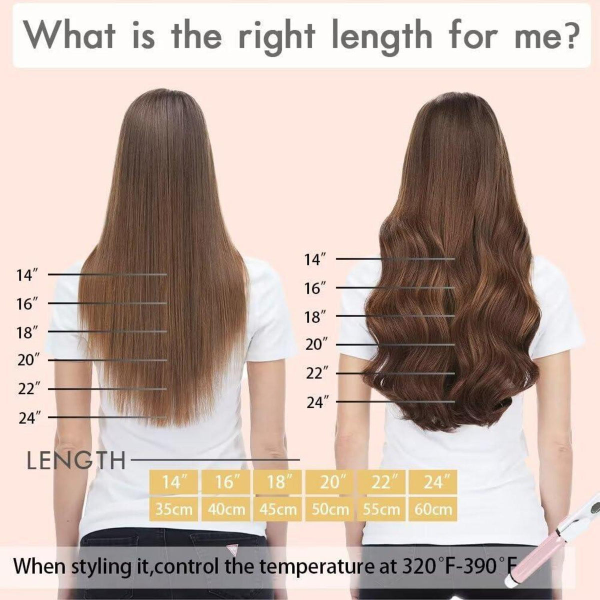 Echthaar Tape Extensions 60cm (24 Zoll) Gerade