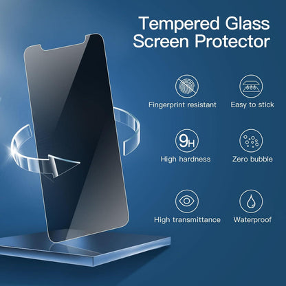 Sichtschutz Panzer Glas iPhone 11 Pro/X/XS 5,8 Zoll 3er Set 9H Härte