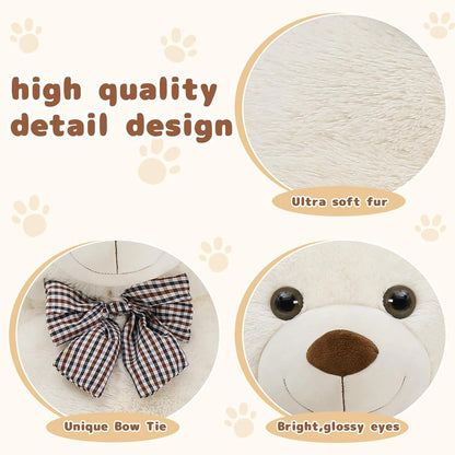 Riesen Teddybär 140cm - XXL Kuscheltier für Valentinstag & Weihnachten