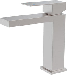 Wasserhahn Bad mit Auslaufhöhe 120mm Edelstahl