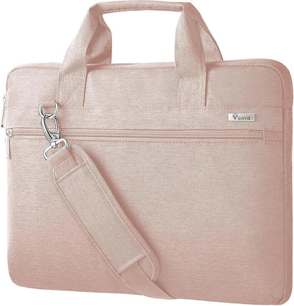 Voova Laptoptasche 360°Schutz 17,3 Zoll Wasserdicht Schwarz