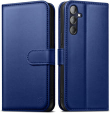 Samsung Galaxy A15 5G Handyhülle RFID Schutz Magnet Königsblau