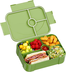 Brotdose Kinder mit Fächern Auslaufsicher Lunchbox 1150ml