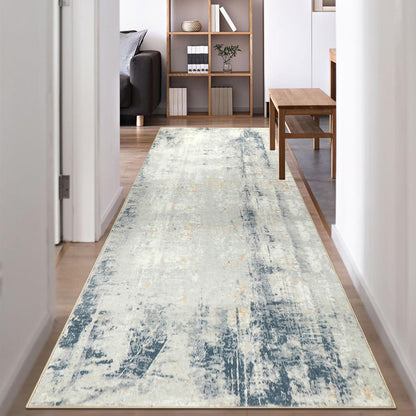 Flur Teppich Läufer 80x300cm Abstrakt Modern Küchen Waschbar