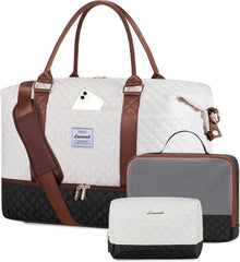 Reisetasche Damen Groß Handgepäck Weekender Sporttasche Flugzeug