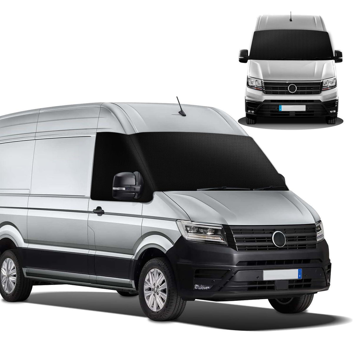 VW Crafter Frontscheibenabdeckung 2018-2023 – Wasserdicht & Verdunkelnd