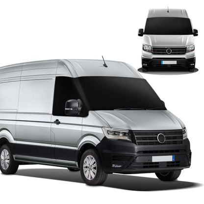 VW Crafter Frontscheibenabdeckung 2018-2023 – Wasserdicht & Verdunkelnd