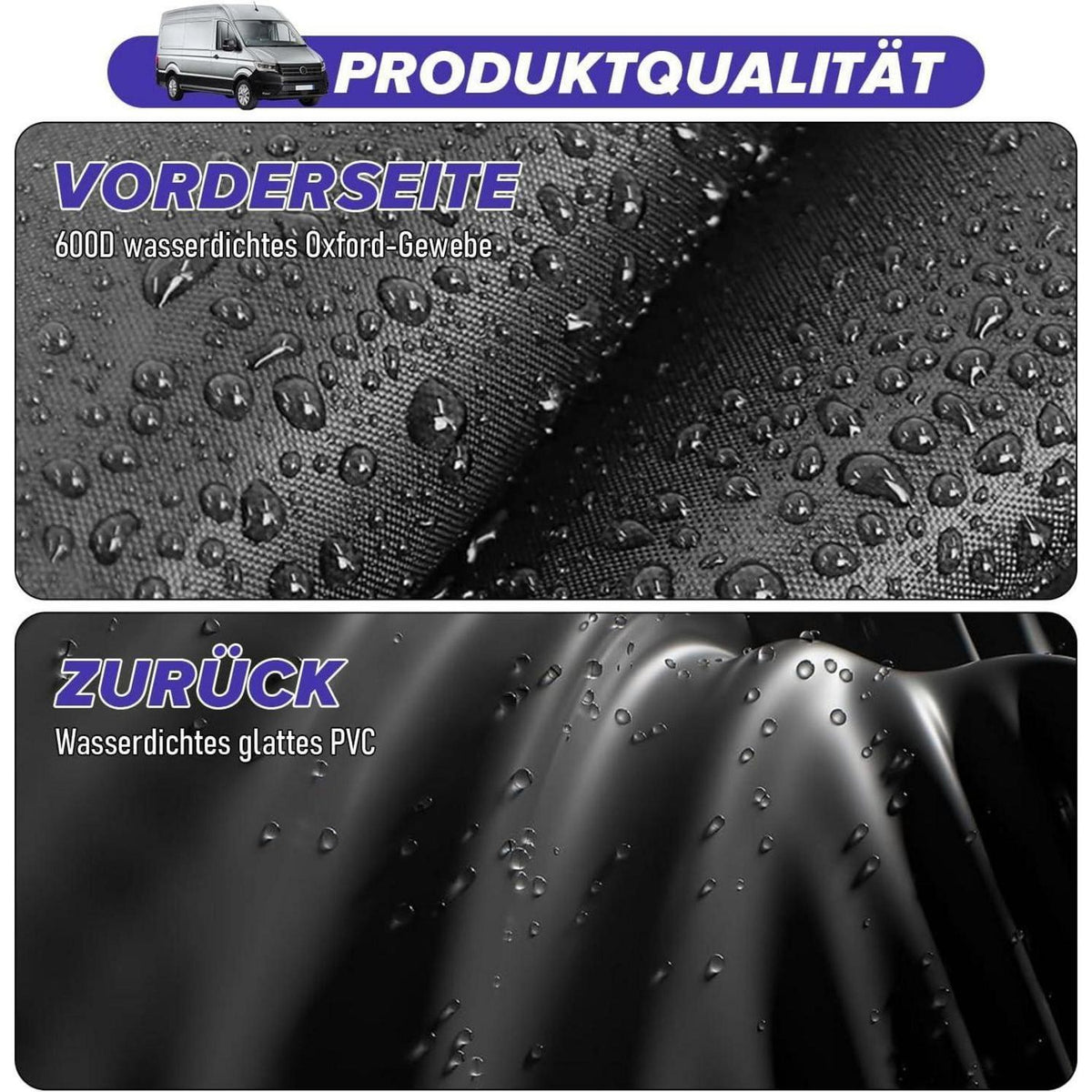 VW Crafter Frontscheibenabdeckung 2018-2023 – Wasserdicht & Verdunkelnd