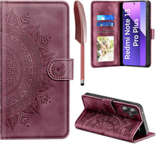 Handyhülle für Xiaomi Redmi Note 13 Pro Plus 5G Flip Wallet PU Leder