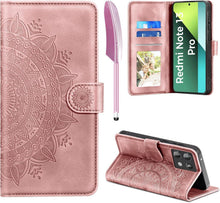 Handyhülle Xiaomi Redmi Note 13 Pro 5G Wallet Flip PU Leder Tasche