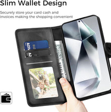 Samsung Galaxy S24 Ultra Handyhülle Wallet Flip PU Leder